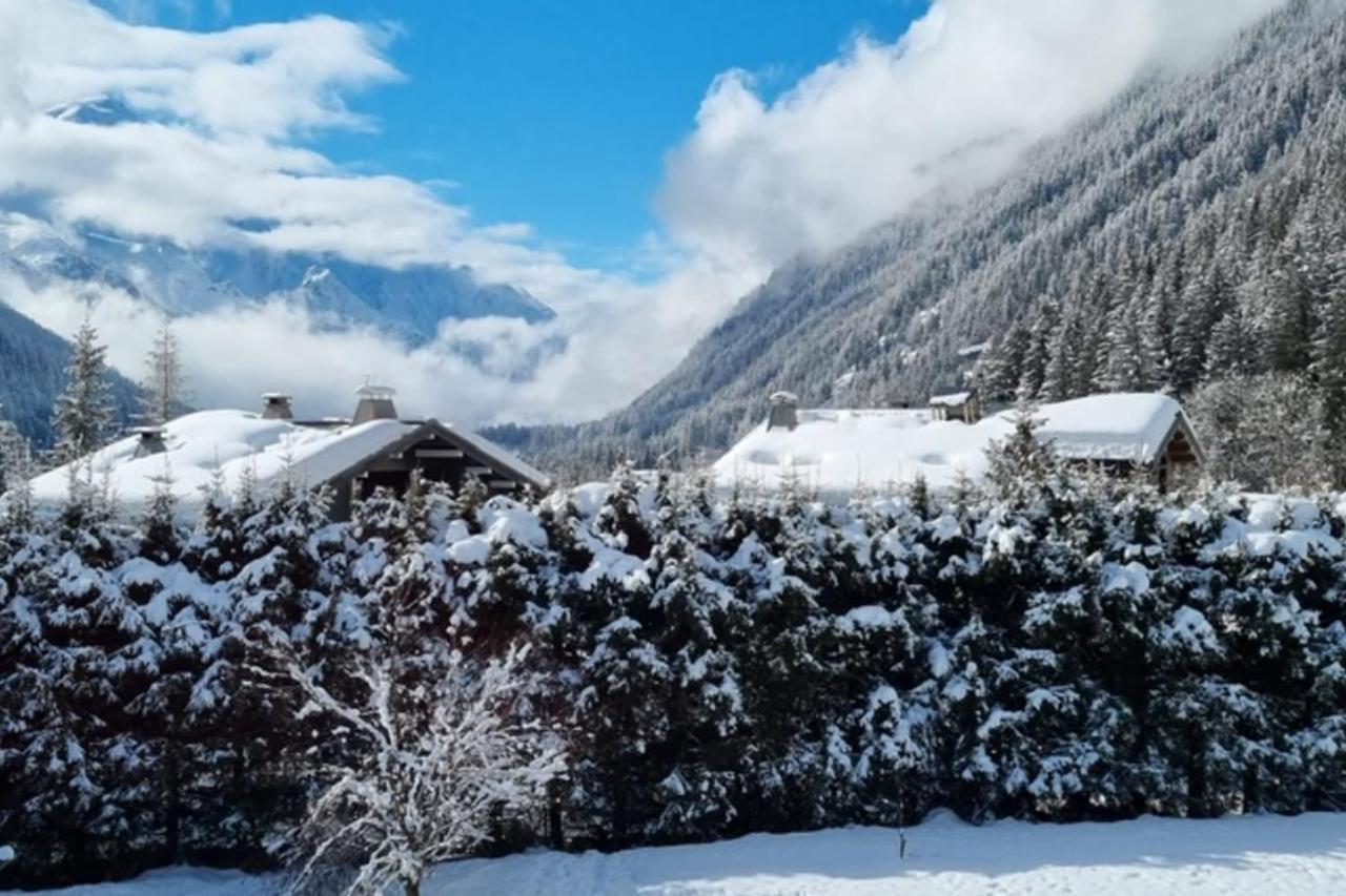 Charming Apt With Swimming Pool In Argentiere Chamonix Ngoại thất bức ảnh