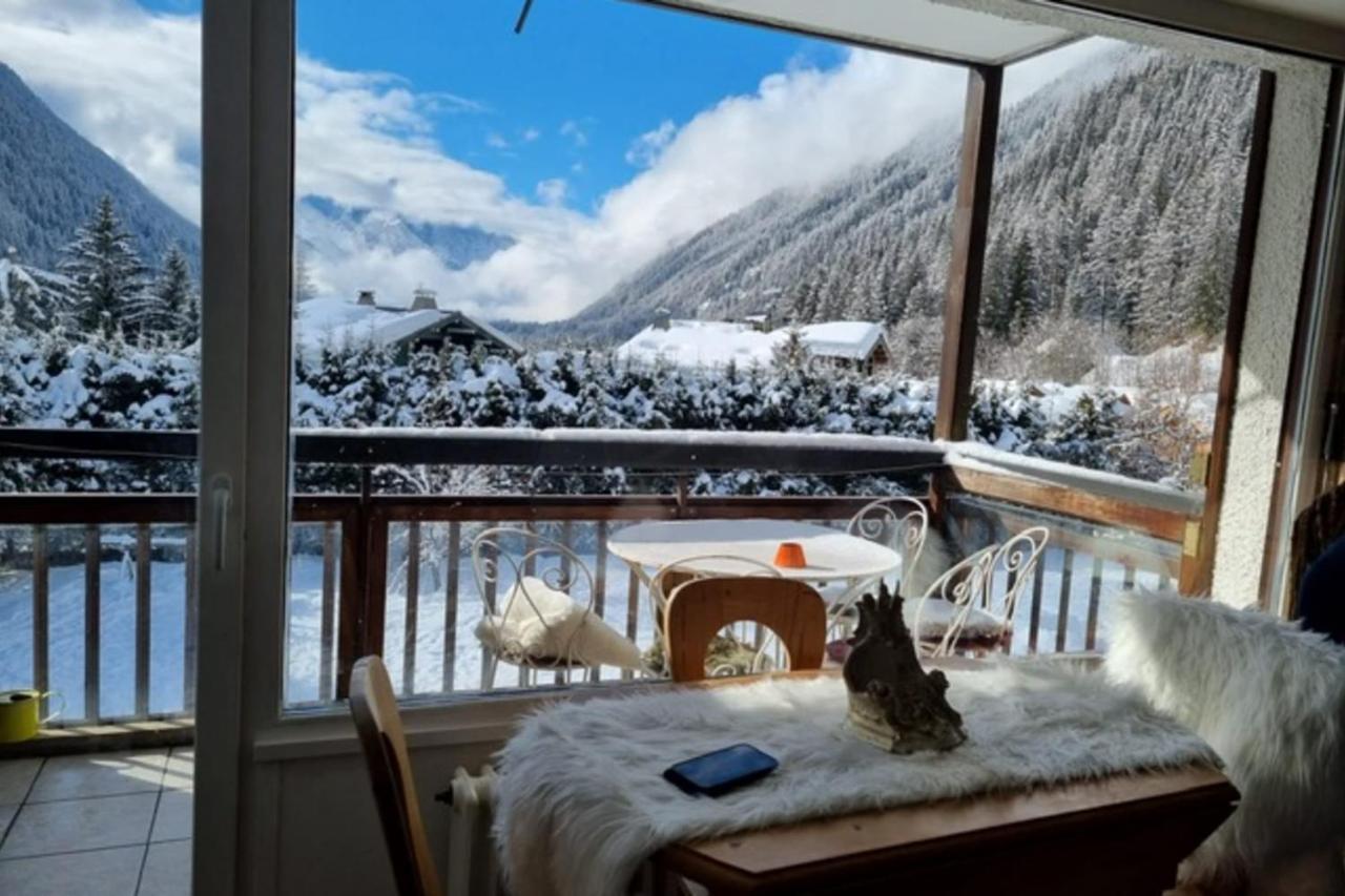 Charming Apt With Swimming Pool In Argentiere Chamonix Ngoại thất bức ảnh
