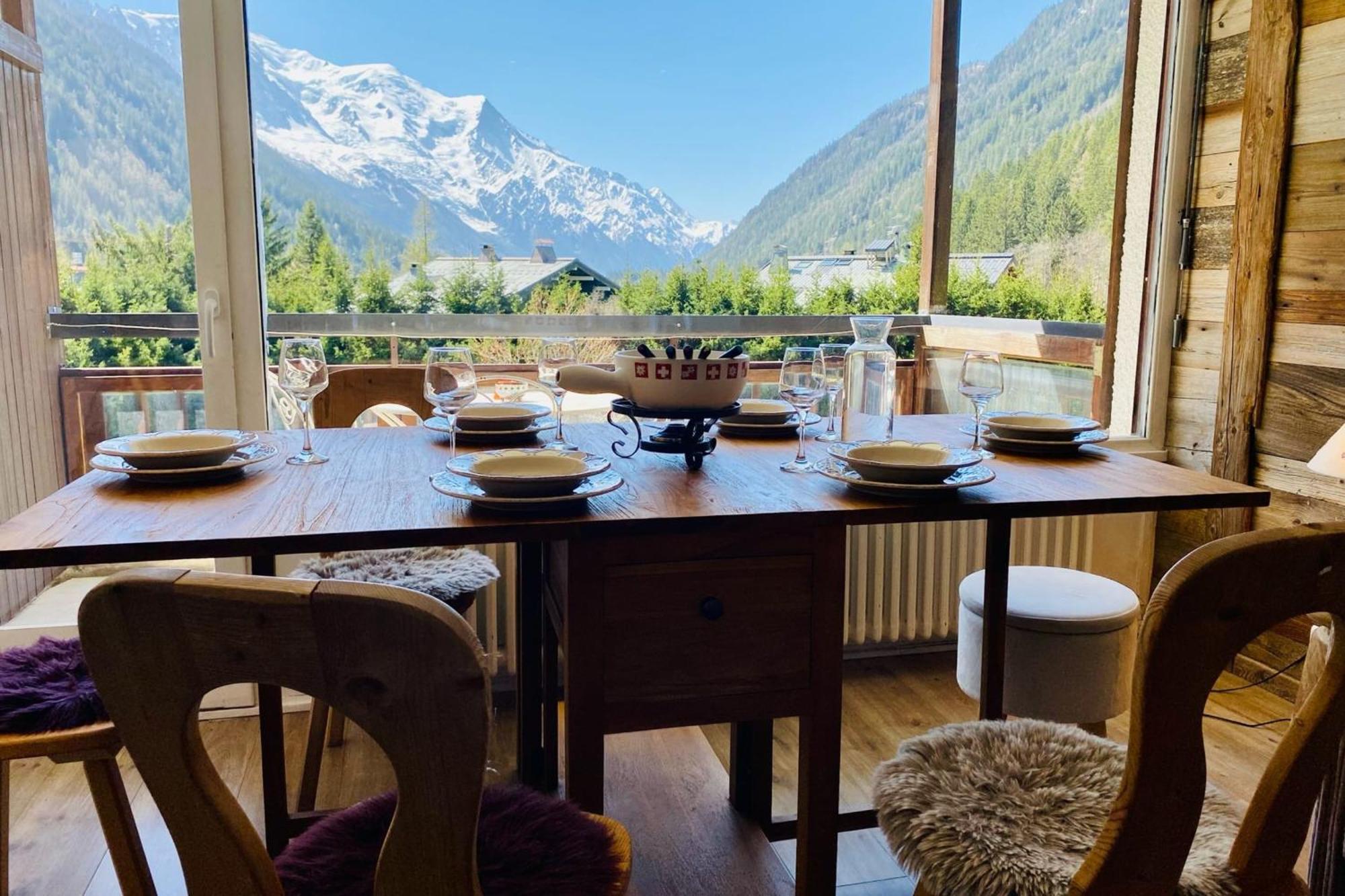 Charming Apt With Swimming Pool In Argentiere Chamonix Ngoại thất bức ảnh